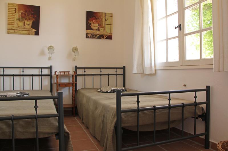 De slaapkamer tuin niveau / appartement