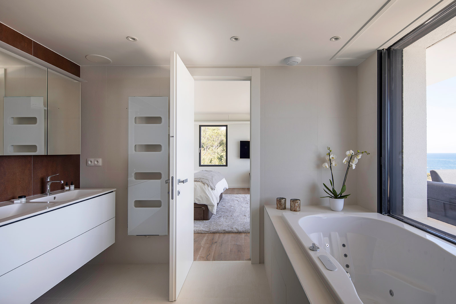 en-suite badkamer