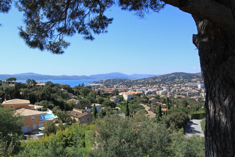 Mooi zicht op zee & St Maxime
