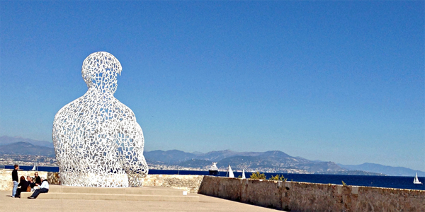 Antibes, een gezellig stadje aan de Côte d'Azur.